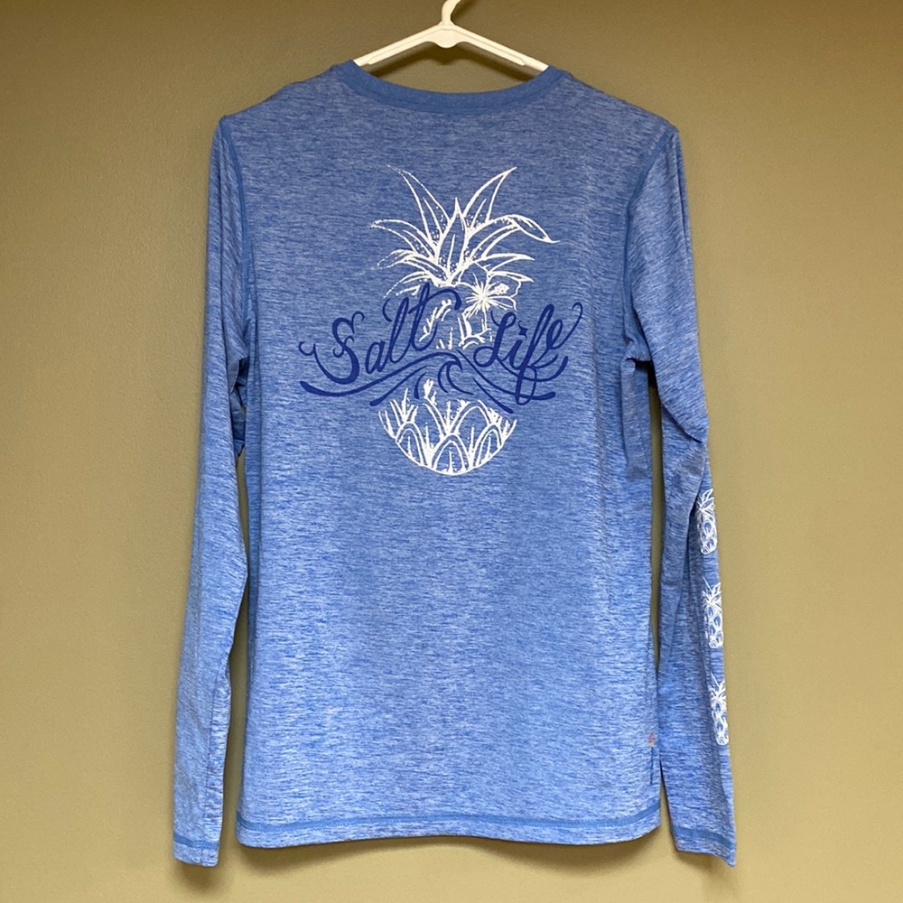 Blue Pineapple Salt Life Long Sleeve Tee